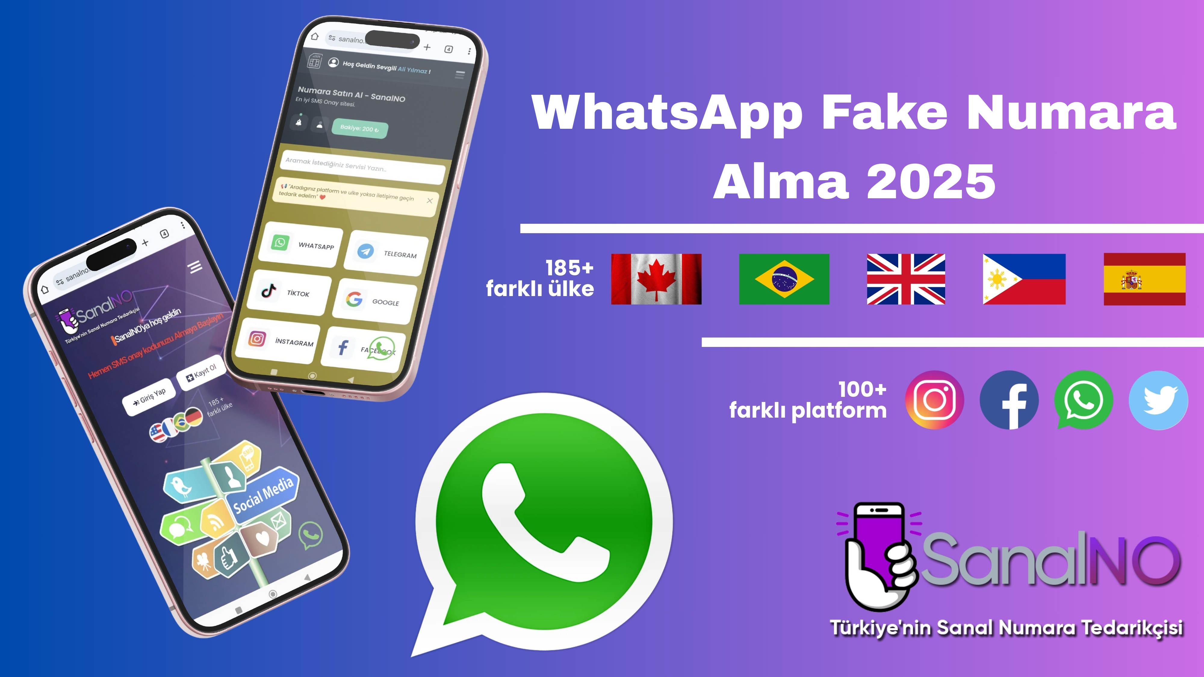 WhatsApp Fake Numara Alma 2025